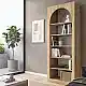 Βιβλιοθήκη Voila Megapap χρώμα sepet oak 74x35x180εκ. | GP042-0314,2