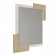 Καθρέπτης τοίχου Selinos Μegapap χρώμα sandstone - rota oak 65x2,2x85εκ. - GP042-0315,1