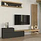 Σύνθεση τηλεόρασης Dumont Megapap χρώμα ανθρακί - sepet oak 240x36,8x200εκ. - GP042-0322,2 Σύνθεση τηλεόρασης Dumont Megapap χρώμα ανθρακί - sepet oak 240x36,8x200εκ. - GP042-0322,2
