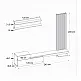 Σύνθεση τηλεόρασης Dumont Megapap χρώμα ανθρακί - sepet oak 240x36,8x200εκ. - GP042-0322,2 Σύνθεση τηλεόρασης Dumont Megapap χρώμα ανθρακί - sepet oak 240x36,8x200εκ. - GP042-0322,2