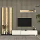 Σύνθεση τηλεόρασης Nagini Megapap χρώμα ivory - sapphire oak - ανθρακί 260x39,4x203,6εκ. - GP042-0325,1 Σύνθεση τηλεόρασης Nagini Megapap χρώμα ivory - sapphire oak - ανθρακί 260x39,4x203,6εκ. - GP042-0325,1