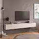 Έπιπλο τηλεόρασης επιτοίχιο Espanse Megapap χρώμα sandstone 241,8x31,7x30εκ. | GP042-0328,8