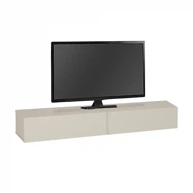 Έπιπλο τηλεόρασης επιτοίχιο Espanse Megapap χρώμα sandstone 241,8x31,7x30εκ. | GP042-0328,8