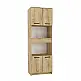 Ντουλάπι κουζίνας - μπάνιου Alvento Megapap χρώμα sapphire oak 60x42x180εκ. | GP042-0331,2