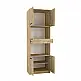 Ντουλάπι κουζίνας - μπάνιου Alvento Megapap χρώμα sapphire oak 60x42x180εκ. | GP042-0331,2