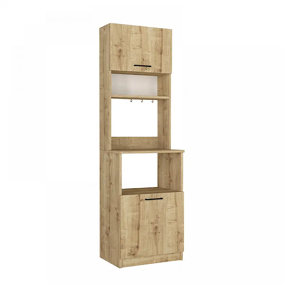Έπιπλο κουζίνας Tuco 1 Megapap χρώμα sapphire oak 53,8x40x180εκ. | GP042-0332,2
