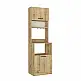 Έπιπλο κουζίνας Tuco 1 Megapap χρώμα sapphire oak 53,8x40x180εκ. | GP042-0332,2