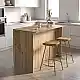 Τραπέζι - Πάγκος κουζίνας Peres Megapap χρώμα sepet oak 150x70x91,8εκ. | GP042-0343,4