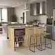 Τραπέζι - Πάγκος κουζίνας Peres Megapap χρώμα sepet oak 150x70x91,8εκ. | GP042-0343,4