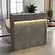 Γραφείο υποδοχής - reception Wilko Megapap με LED χρώμα γκρι σκυροδέματος 113,6x42x110εκ. | GP042-0345,4