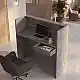 Γραφείο υποδοχής - reception Wilko Megapap με LED χρώμα γκρι σκυροδέματος 113,6x42x110εκ. | GP042-0345,4