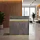 Γραφείο υποδοχής - reception Navita Megapap με LED χρώμα γκρι σκυροδέματος 113,6x42x111,8εκ. | GP042-0348,4