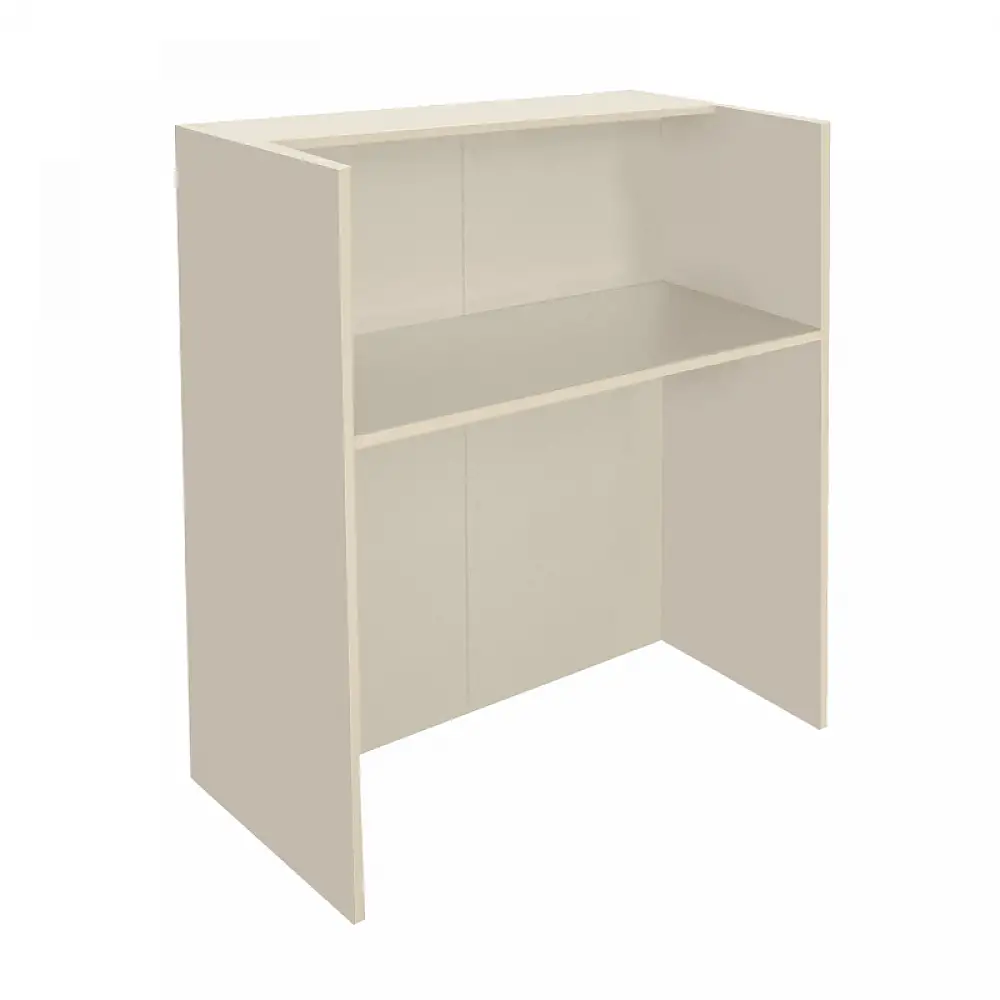 Γραφείο υποδοχής - reception Karibu Megapap με LED χρώμα sandstone - sepet oak 90x40x100εκ. | GP042-0349,1