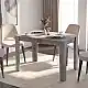 Τραπέζι Darlen Megapap χρώμα γκρι σκυροδέματος 125x72x74εκ. | GP042-0355,6