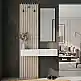 Έπιπλο εισόδου Elois Megapap χρώμα λευκό - sepet oak 96,6x26,8x195,5εκ. | GP042-0359,3