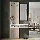 Έπιπλο εισόδου Elois Megapap χρώμα λευκό - sepet oak 96,6x26,8x195,5εκ. | GP042-0359,3