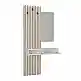 Έπιπλο εισόδου Elois Megapap χρώμα λευκό - sepet oak 96,6x26,8x195,5εκ. | GP042-0359,3
