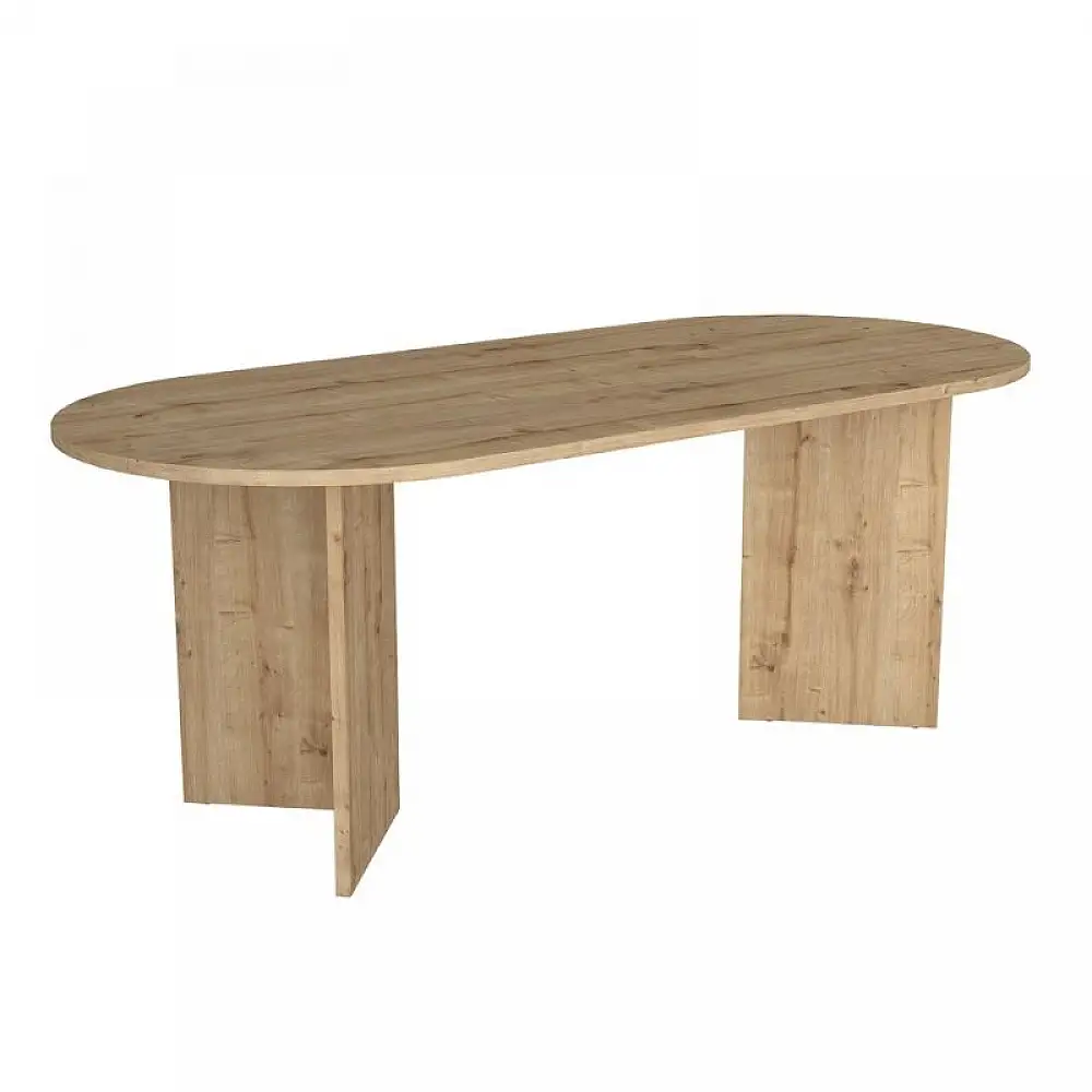 Τραπέζι Cortado Megapap χρώμα sapphire oak 200x90x74εκ. | GP042-0366,1