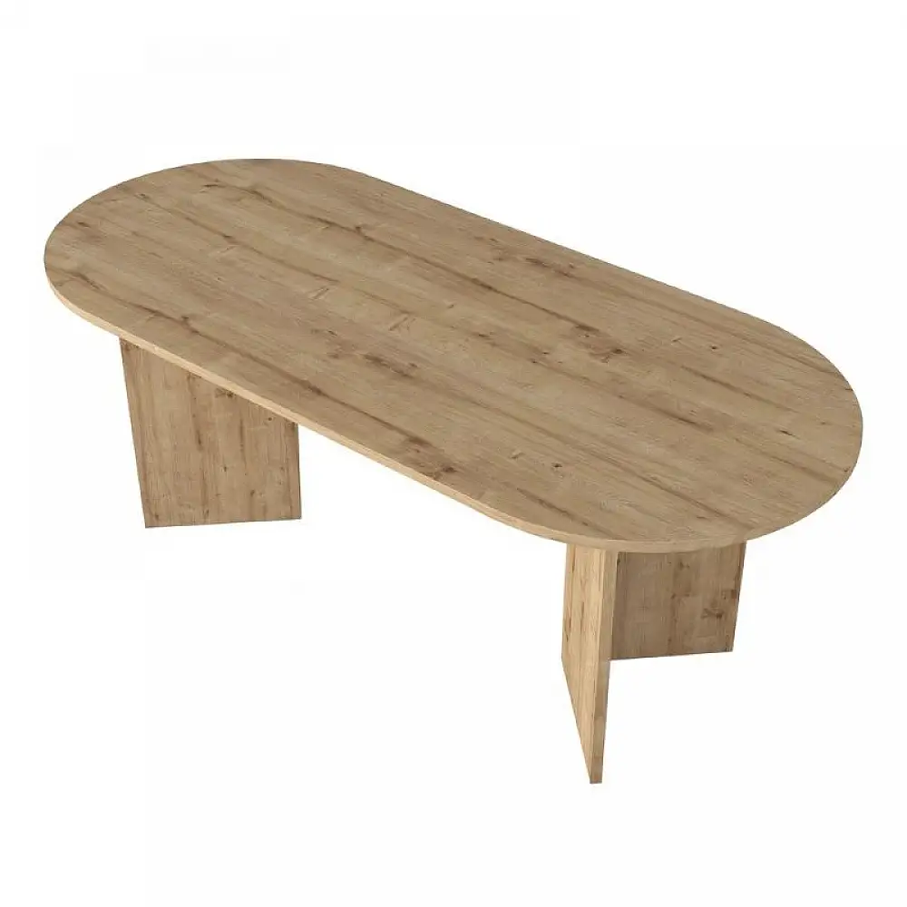 Τραπέζι Cortado Megapap χρώμα sapphire oak 200x90x74εκ. | GP042-0366,1