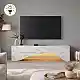 Έπιπλο τηλεόρασης Mara Megapap με LED χρώμα λευκό εφέ μαρμάρου 150x31,4x40εκ. | GP042-0373,4