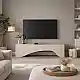 Έπιπλο τηλεόρασης Mara Megapap με LED χρώμα sandstone 150x31,4x40εκ. | GP042-0373,6