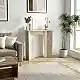 Κονσόλα Mara Megapap χρώμα travertine 90x29,6x91,8εκ. | GP042-0375,1