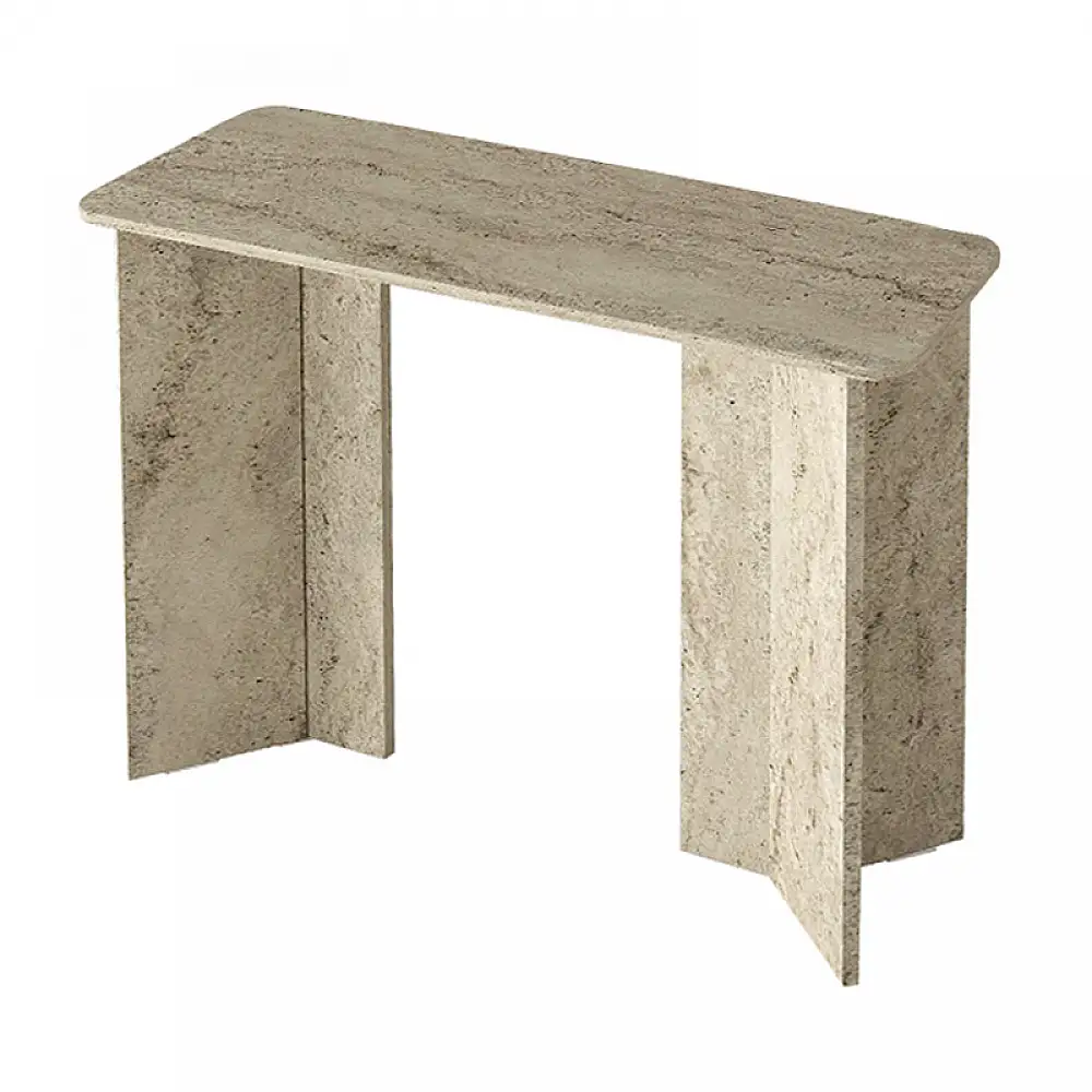 Κονσόλα Mara Megapap χρώμα travertine 90x29,6x91,8εκ. | GP042-0375,1
