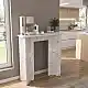 Κονσόλα Mara Megapap χρώμα λευκό εφέ μαρμάρου 90x29,6x91,8εκ. | GP042-0375,2