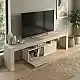 Έπιπλο τηλεόρασης Woodra Megapap χρώμα travertine 180x31,3x50,2εκ. | GP042-0396,1