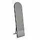 Καθρέπτης δαπέδου - τοίχου Agalu Μegapap χρώμα sencron black 40x150εκ. | GP042-0398,2
