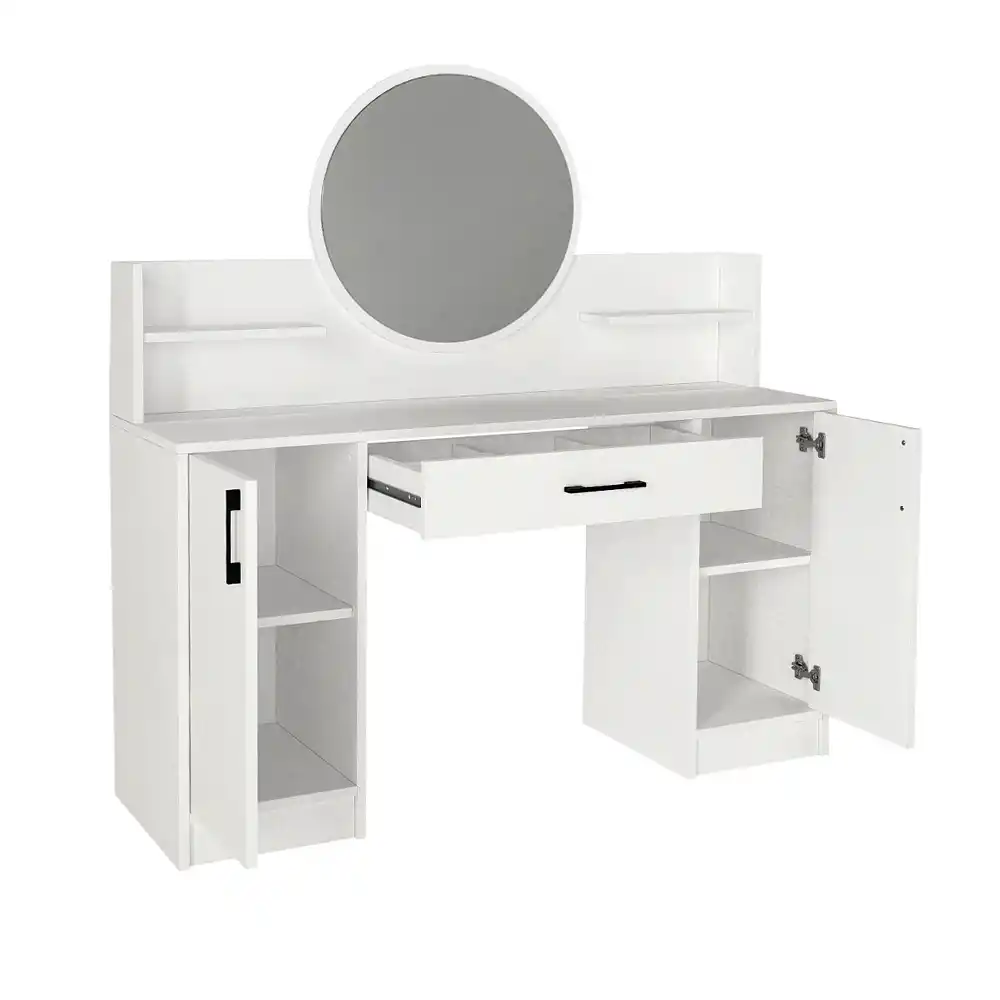 Τουαλέτα με καθρέπτη Talos Megapap χρώμα λευκό 135x40x144,2εκ. | GP042-0406,1
