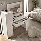 Τουαλέτα με καθρέπτη Kaunos Megapap χρώμα λευκό 123,8x40x148,2εκ. | GP042-0407,1