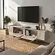 Έπιπλο τηλεόρασης Orontes Megapap χρώμα travertine - χρυσό 180x29,6x50εκ. | GP042-0409,3
