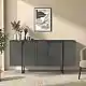 Μπουφές Orontes Megapap χρώμα ανθρακί 160x35,2x80εκ. | GP042-0410,2
