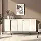 Μπουφές Orontes Megapap χρώμα λευκό - χρυσό 160x35,2x80εκ. | GP042-0410,4