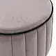 Σκαμπώ Rose Megapap βελούδινο χρώμα γκρι 40x40x40εκ. | GP043-0079,3