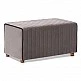Σκαμπώ Mabel Megapap βελούδινο χρώμα γκρι 80x40x40εκ. Σκαμπώ Mabel Megapap βελούδινο χρώμα γκρι 80x40x40εκ.