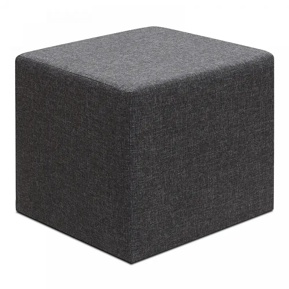 Σκαμπώ Linda Megapap υφασμάτινο χρώμα ανθρακί 40x40x40εκ. | GP043-0103,1