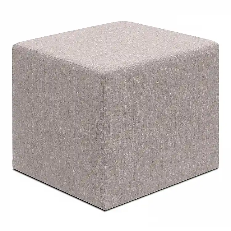 Σκαμπώ Linda Megapap υφασμάτινο χρώμα μπεζ 40x40x40εκ. | GP043-0103,4
