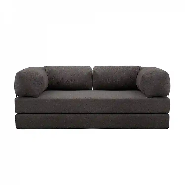 Καναπές - κρεβάτι Comfort Megapap τριθέσιος υφασμάτινος χρώμα ανθρακί 190x95x75εκ. | GP043-0104,1
