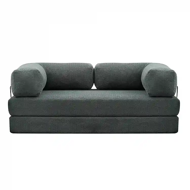 Καναπές - κρεβάτι Comfort Megapap τριθέσιος υφασμάτινος χρώμα μέντα 190x95x75εκ. | GP043-0104,4