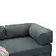 Καναπές - κρεβάτι Comfort Megapap τριθέσιος υφασμάτινος χρώμα μέντα 190x95x75εκ. | GP043-0104,4