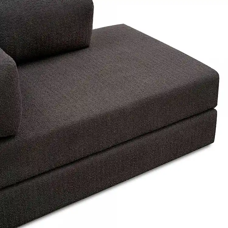 Καναπές - κρεβάτι Comfort Megapap διθέσιος υφασμάτινος χρώμα ανθρακί 140x95x75εκ. | GP043-0105,1