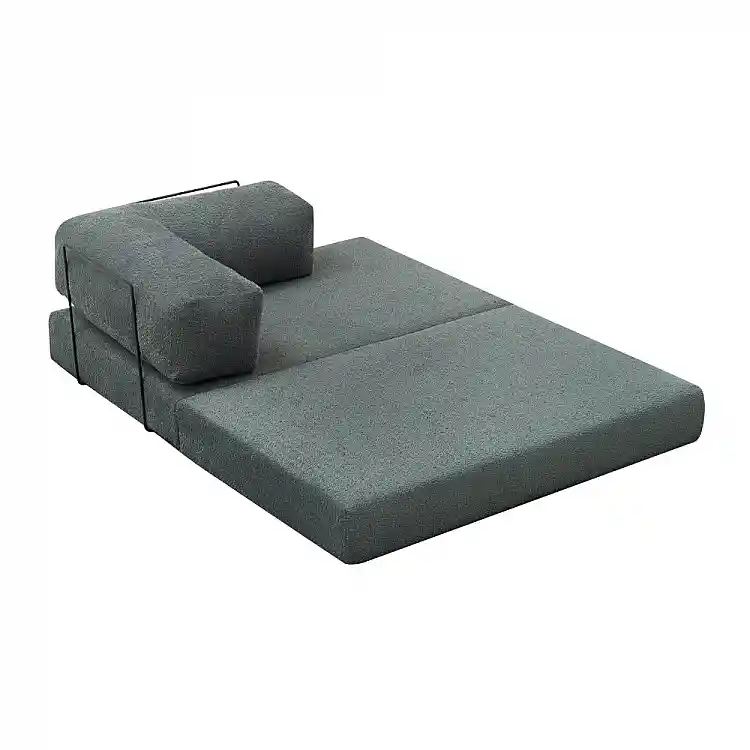 Καναπές - κρεβάτι Comfort Megapap διθέσιος υφασμάτινος χρώμα μέντα 140x95x75εκ. | GP043-0105,4