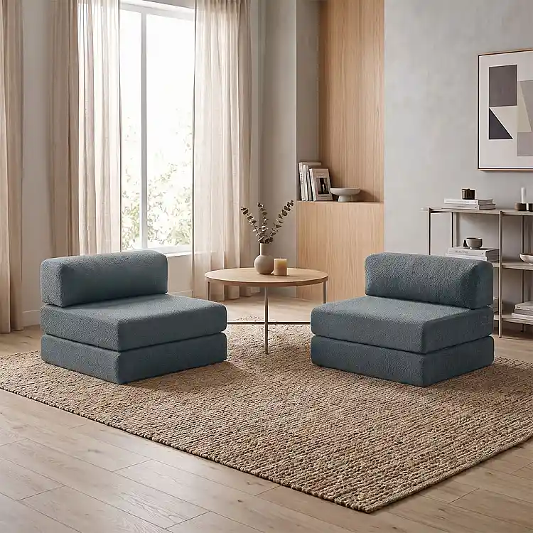 Καναπές - κρεβάτι Comfort Megapap τριθέσιος υφασμάτινος χρώμα μέντα 190x95x75εκ. | GP043-0107,4