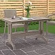 Τραπέζι πολυπροπυλενίου Callan Megapap χρώμα cappuccino 120x70x73εκ. Τραπέζι πολυπροπυλενίου Callan Megapap χρώμα cappuccino 120x70x73εκ.