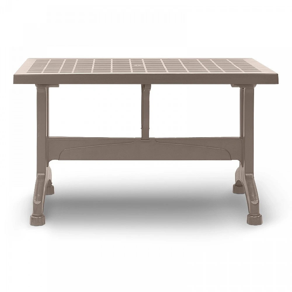 Τραπέζι πολυπροπυλενίου Callan Megapap χρώμα cappuccino 120x70x73εκ. Τραπέζι πολυπροπυλενίου Callan Megapap χρώμα cappuccino 120x70x73εκ.