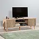 Έπιπλο τηλεόρασης Soho Megapap χρώμα sonoma 140x40x50 εκ. | GP052-0002,3