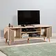 Έπιπλο τηλεόρασης Soho Megapap χρώμα sonoma 140x40x50 εκ. | GP052-0002,3