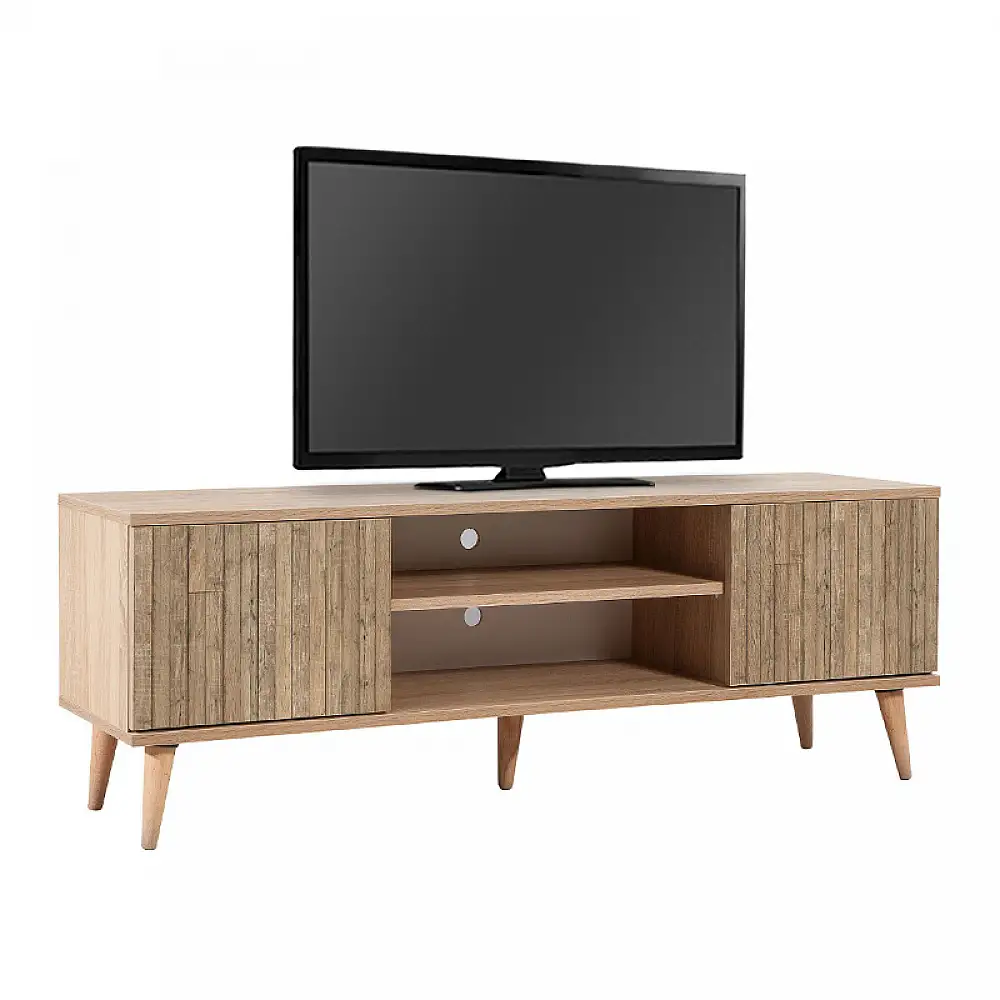 Έπιπλο τηλεόρασης Soho Megapap χρώμα sonoma 140x40x50 εκ. | GP052-0002,3